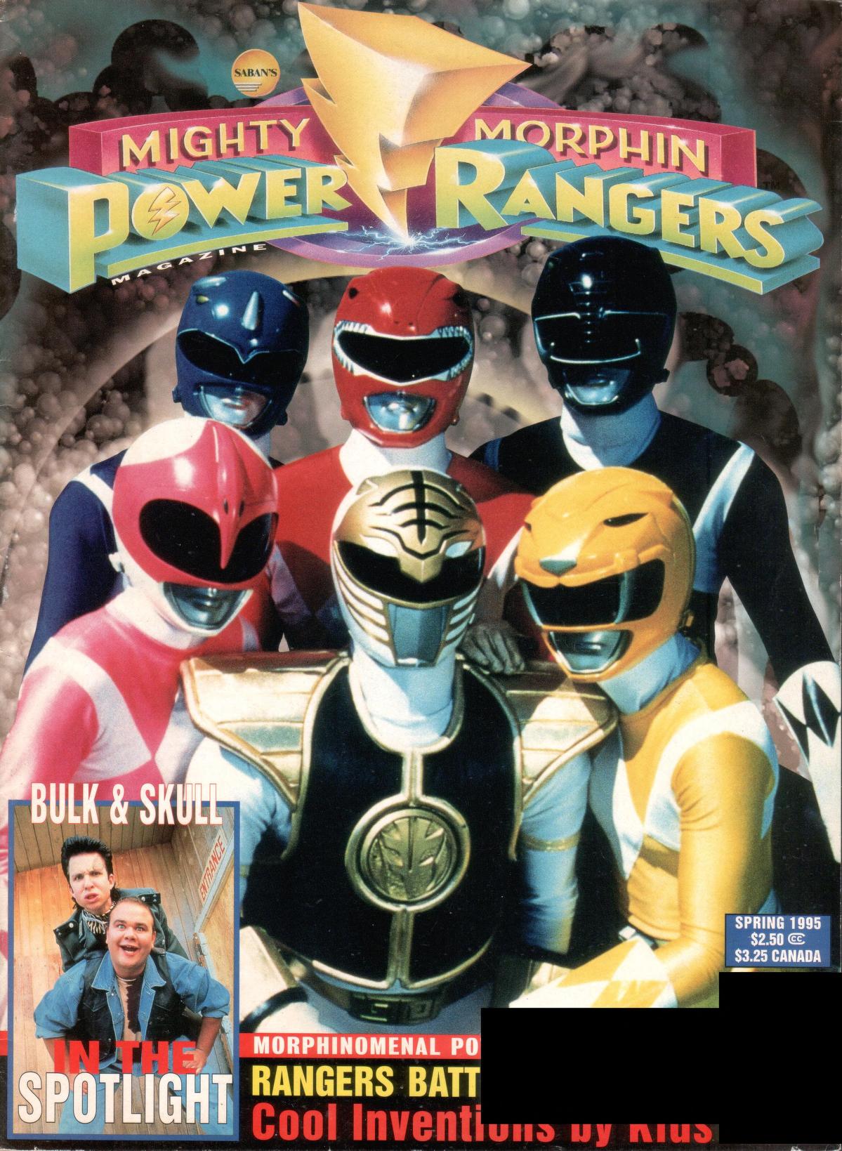 Mighty Morphin' Power Rangers Magazine (Spring 1995) : Free Download,  Borrow, and Streaming : Internet Archive